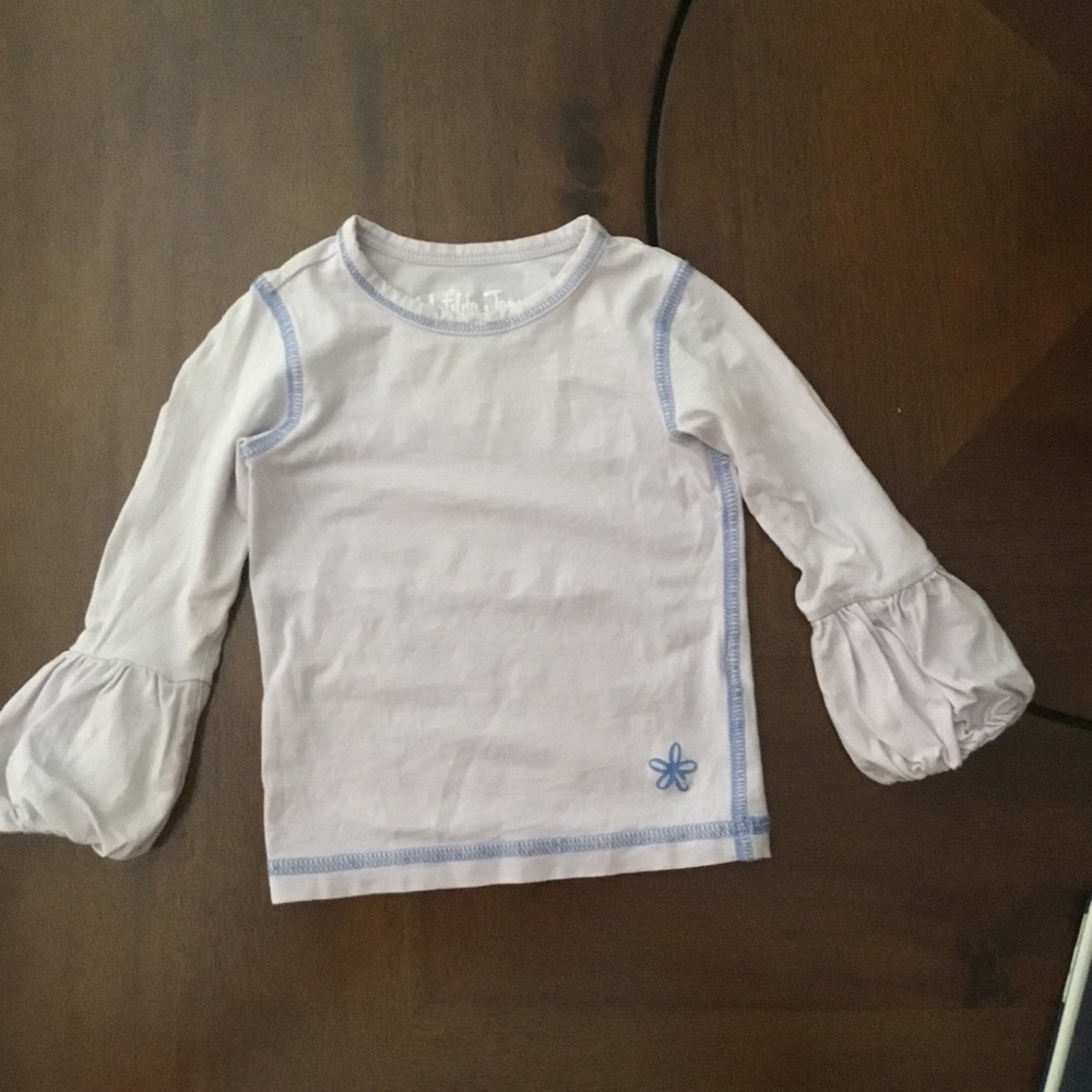 Barely used Matilda Jane bubble sleeve shirt 12m